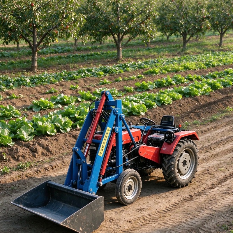 Farming Jobs - Cargador frontal hidráulico compacto para tractor